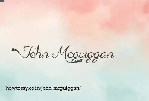 John Mcguiggan