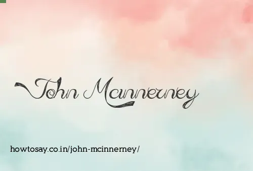John Mcinnerney