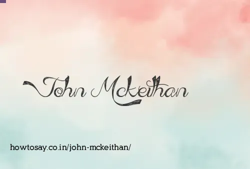 John Mckeithan