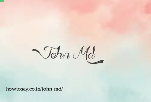 John Md