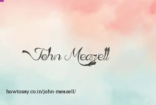 John Meazell
