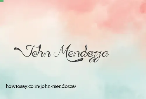 John Mendozza