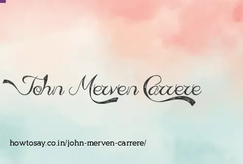 John Merven Carrere