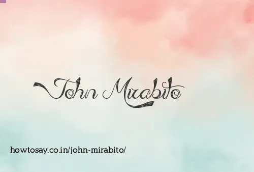 John Mirabito
