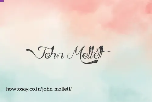 John Mollett