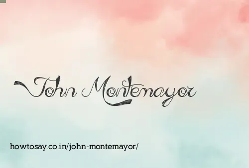 John Montemayor