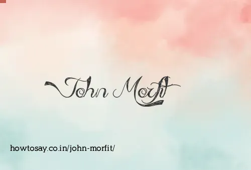John Morfit