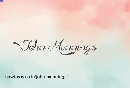 John Munnings