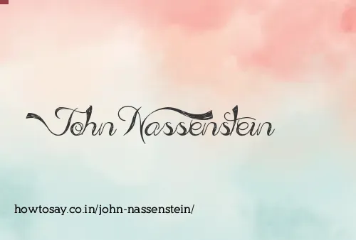 John Nassenstein