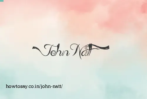 John Natt