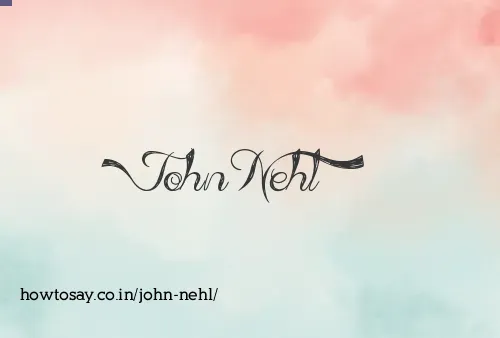 John Nehl