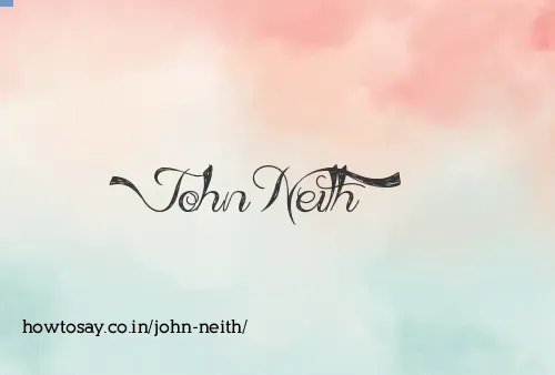 John Neith