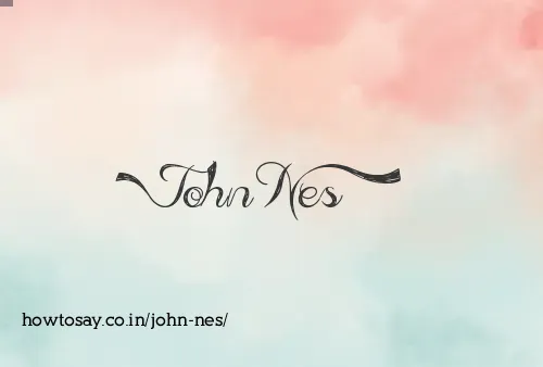 John Nes