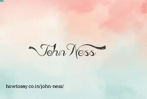 John Ness