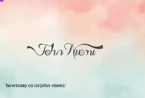 John Niemi