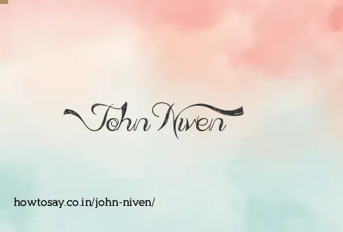 John Niven