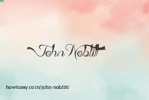 John Noblitt