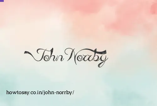John Norrby