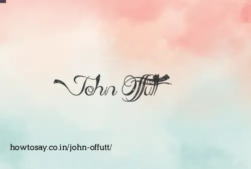 John Offutt