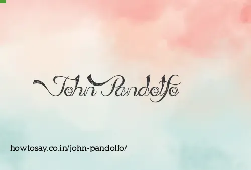 John Pandolfo