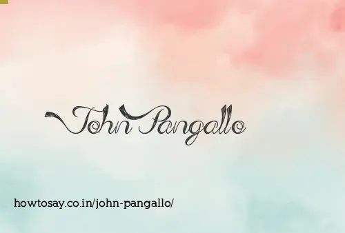 John Pangallo