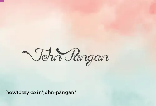 John Pangan