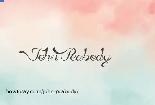 John Peabody