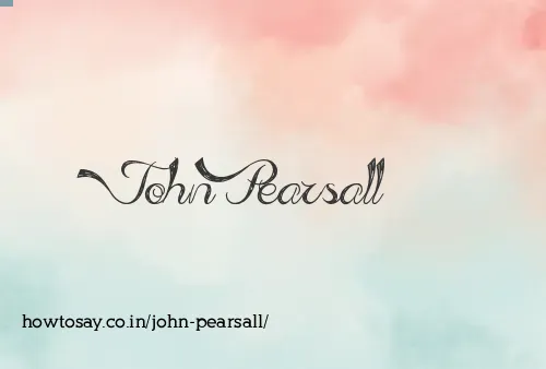 John Pearsall