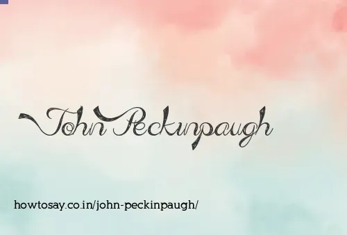 John Peckinpaugh