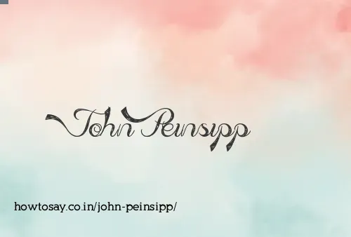John Peinsipp