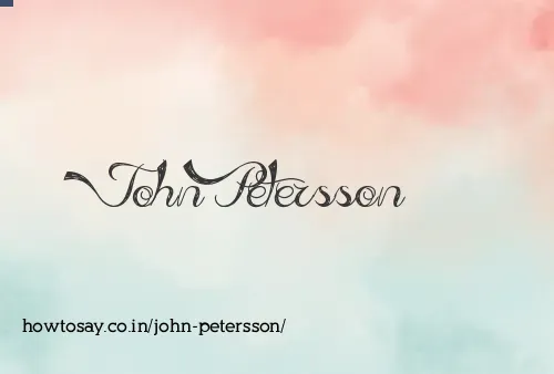 John Petersson