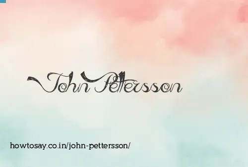 John Pettersson