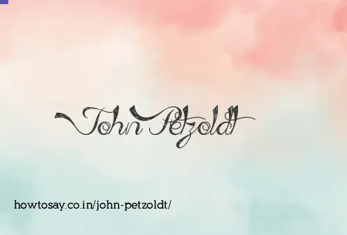 John Petzoldt