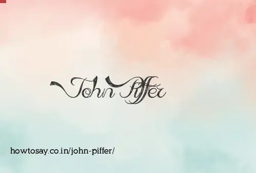 John Piffer