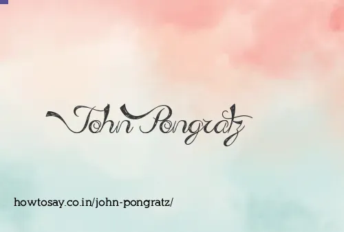 John Pongratz