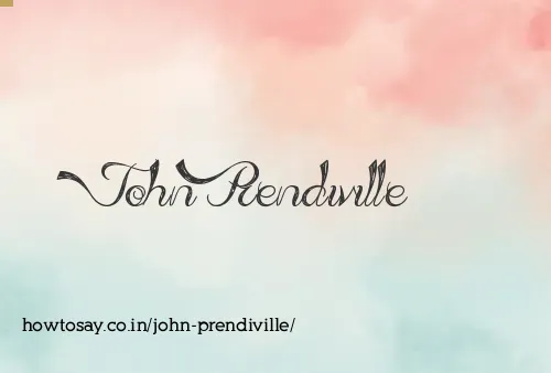 John Prendiville
