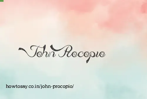 John Procopio