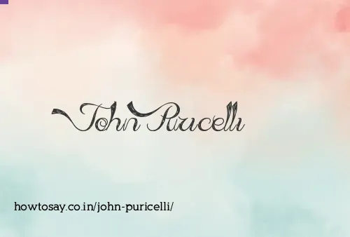John Puricelli