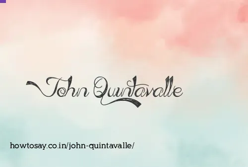 John Quintavalle