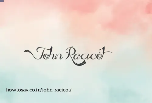 John Racicot