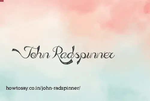 John Radspinner