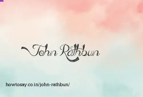 John Rathbun