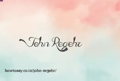 John Regehr