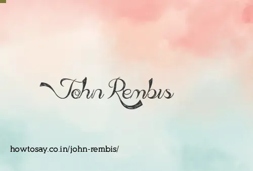 John Rembis