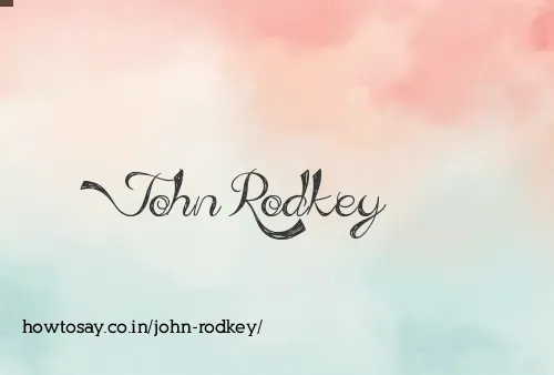 John Rodkey