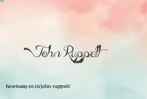 John Ruppelt