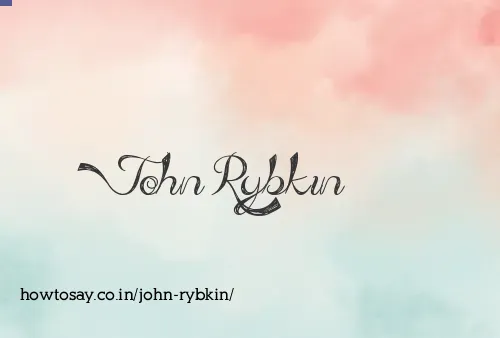 John Rybkin