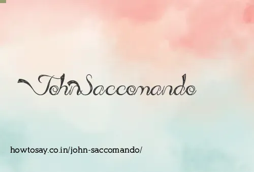 John Saccomando