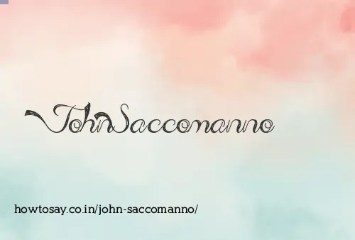 John Saccomanno