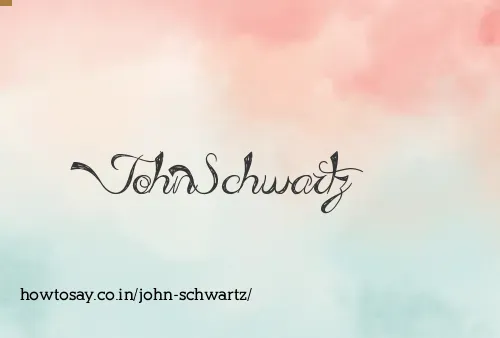 John Schwartz